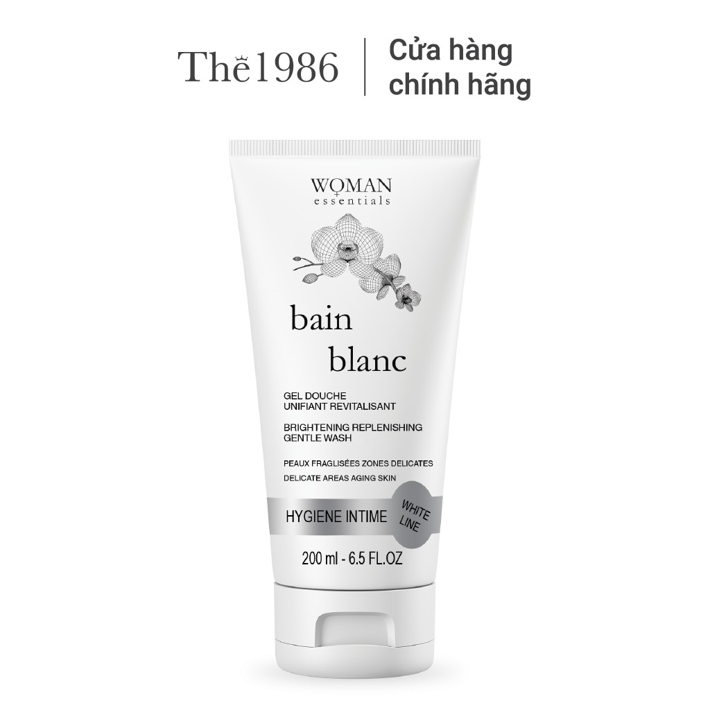 Gel vệ sinh giảm sắc tố vùng kín Bain Blanc 200ml -  Woman Essentials
