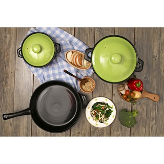 BỘ 4 NỒI CHẢO SỨ ROYALCOOKS RC-CBM07