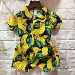 Bộ lanh hoa chuối