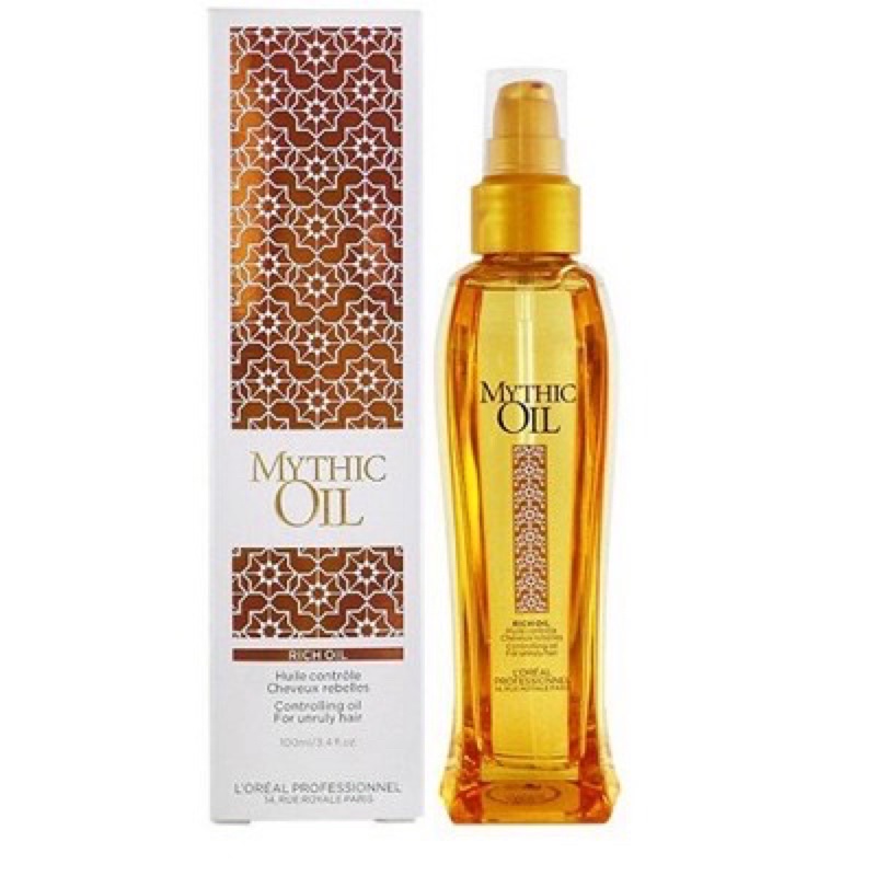 Serum dưỡng tóc chống rối mềm mượt Loreal Mythic Oil 100ml