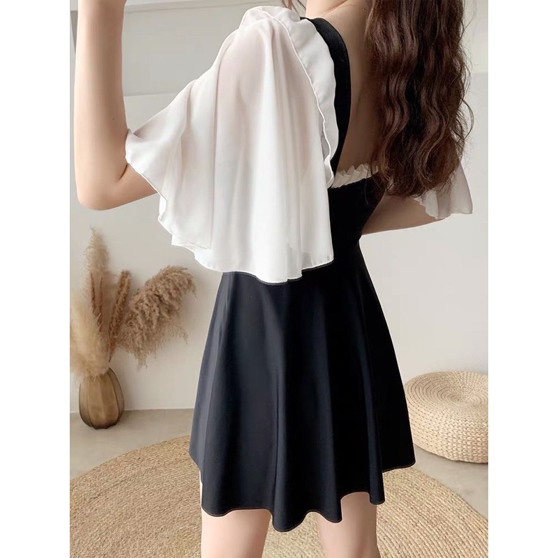 [Có sẵn] Đồ Bơi Bikini Đầm Bơi Váy Bơi Rút Ngực Tay Cánh Tiên ~ Orrin Closet | BigBuy360 - bigbuy360.vn