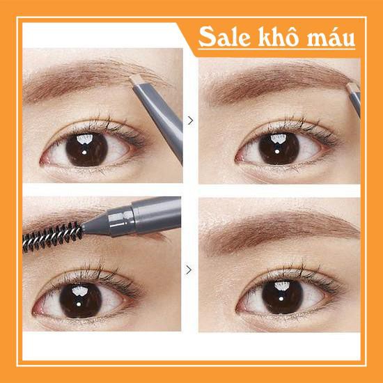 bimshop89 Chì kẻ chân mày 2 đầu The Face Shop Designing Eyebrow Pencil Hàn Quốc. thaost93