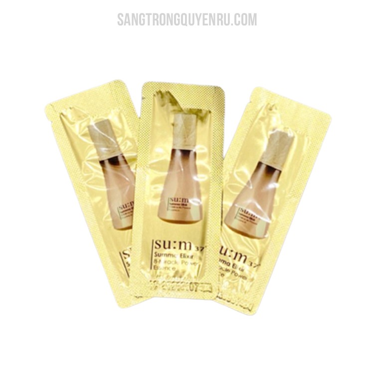 Gói Tinh Chất Vàng Siêu Dưỡng Chất 8 In 1 Summa Elixir 8-Miracle Power Essence 1ml Chống Lão Hóa, Săn Chắc Da