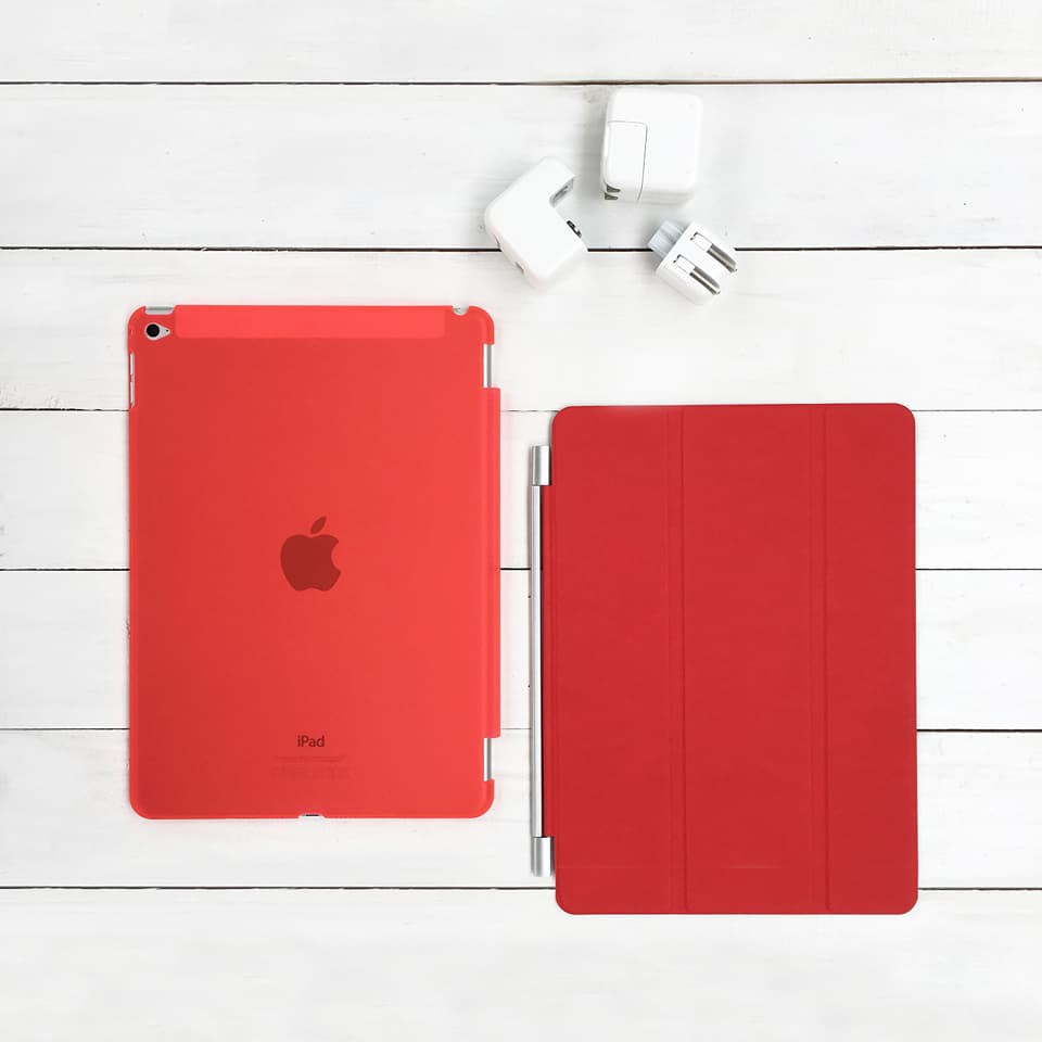 Bao Da iPad Mầu Đỏ | BigBuy360 - bigbuy360.vn