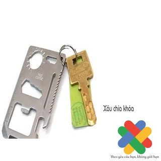 Dao ATM + miếng thép 11 món đa năng
