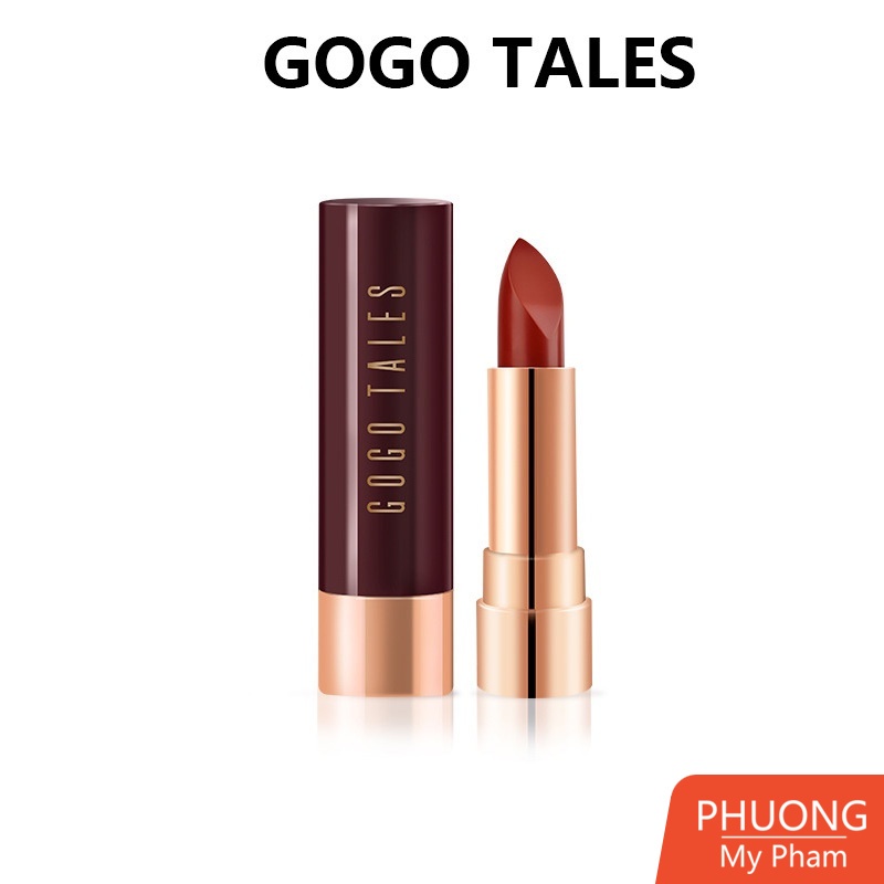 Son Thỏi Lì GOGO TALES Silk Moist Matte Lipstick