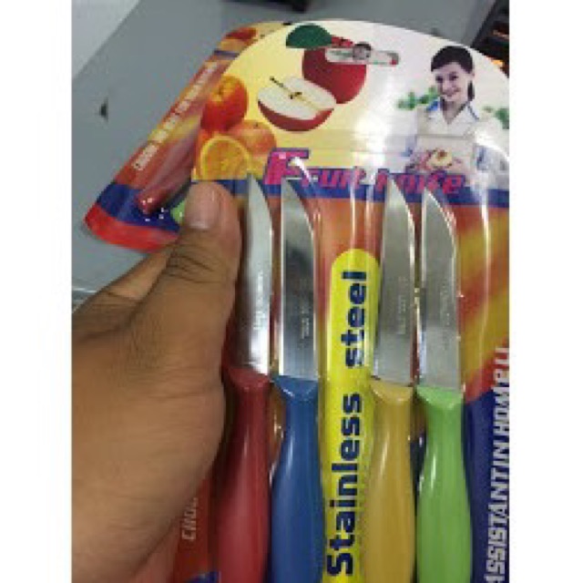 ❌ Dao gọt trái cây cực bén ( vĩ 4 cây )