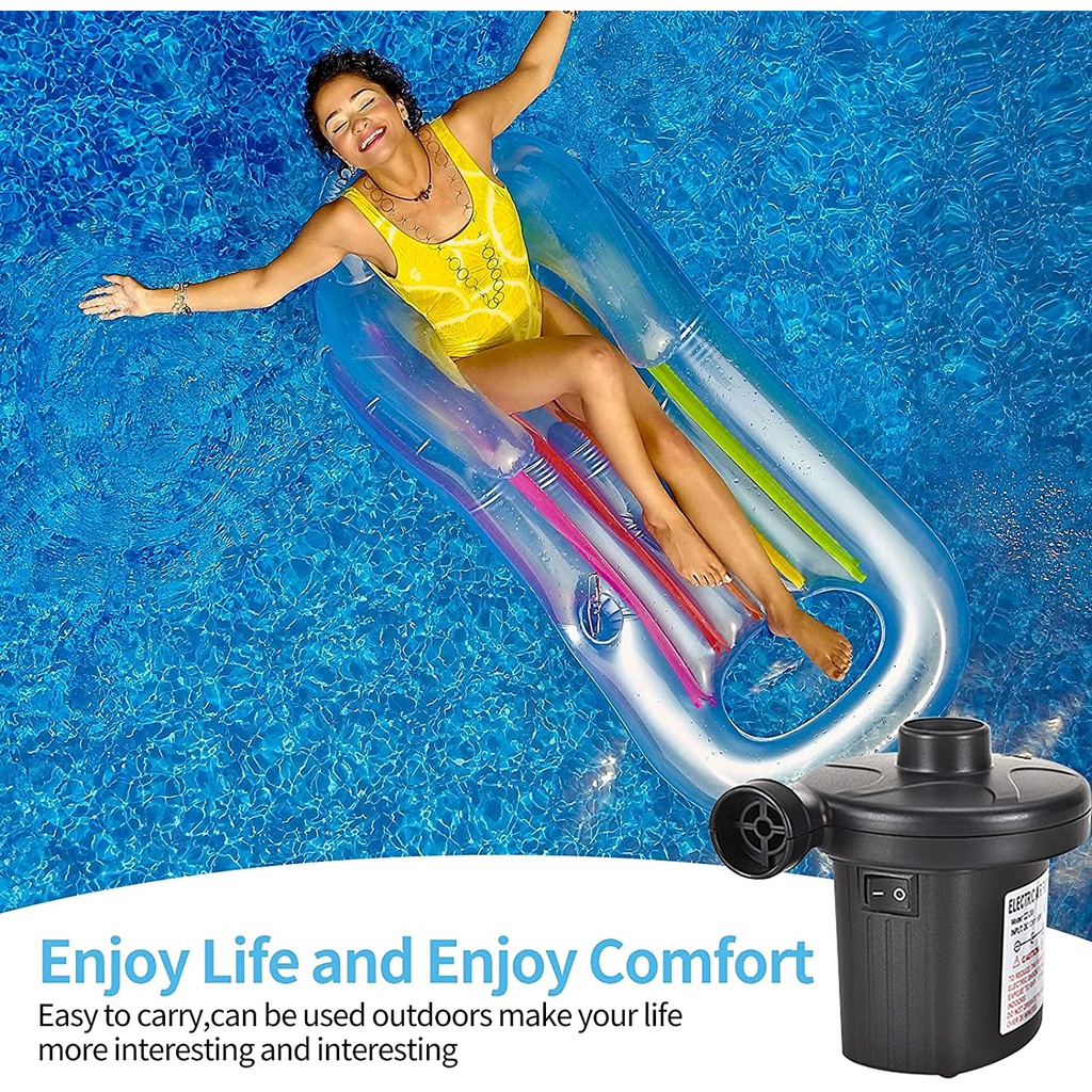 Electric Air Pump, Air Mattress Pump, Electric Pump, Air Pump for Inflatable Mattress, Sofa, Air Mattress Pool, Boat, Swimming Ring YUE