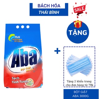 Bột giặt nhiệt Aba 3kg