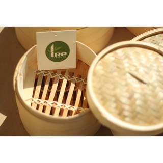 Xửng hấp tre/ lồng hấp tre D15cm/20cm- Hấp há cảo/dimsum
