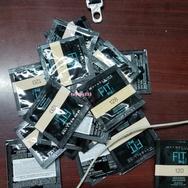 [MẪU TH] Kem Nền Mịn Nhẹ Kiềm Dầu Fit Me Maybelline New York Matte Poreless Foundation 1.5ml | BigBuy360 - bigbuy360.vn