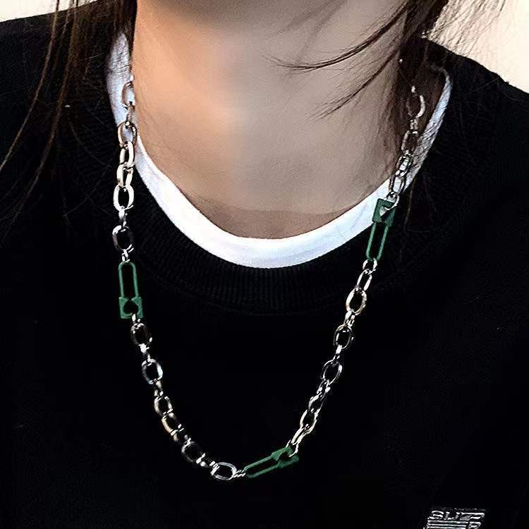 Dây Chuyền Bạc Phong Cách Hip Hop Thời Trang