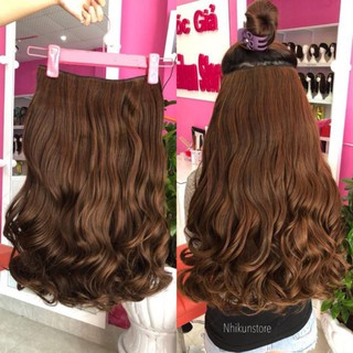 [FREESHIP] tóc giả nữ đẹp 🔥 tóc kẹp dải xoăn
