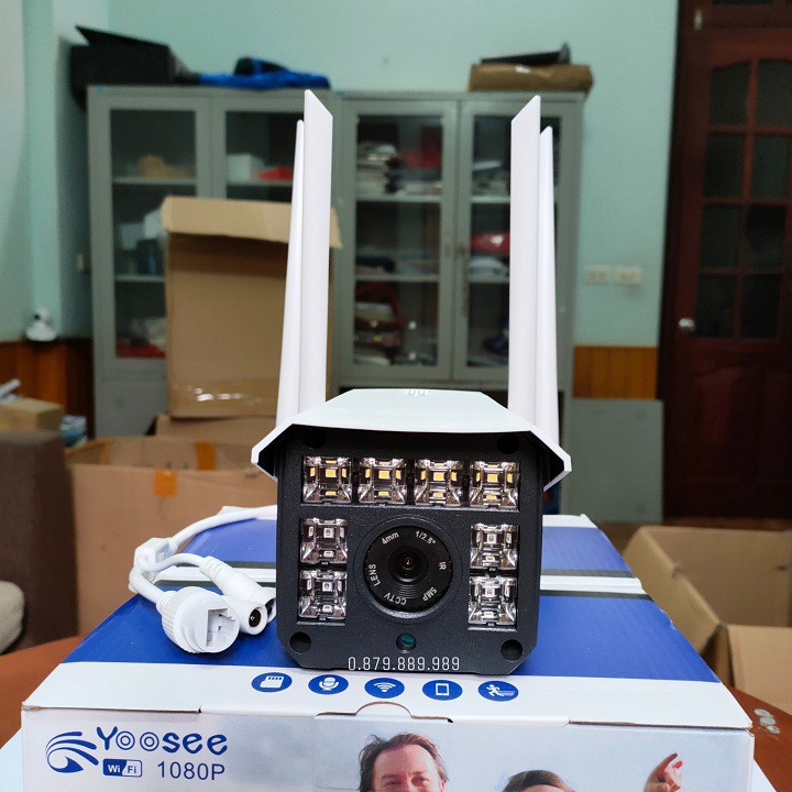 [RẺ VÔ ĐỊCH] CAMERA 4 RÂU YOOSEE W30H 8LED 3.0MPX SIÊU NÉT GÓC RỘNG - CÓ MÀU BAN ĐÊM | BigBuy360 - bigbuy360.vn