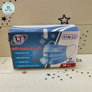 Khẩu trang y tế 4 lớp Lâm Thịnh (hộp 50 cái)
