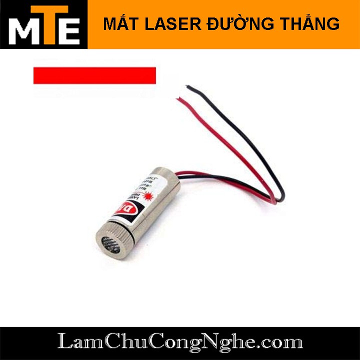 Đầu phát LAZE 3-5V 5mW – Laser sáng đỏ có chỉnh Tiêu Cự