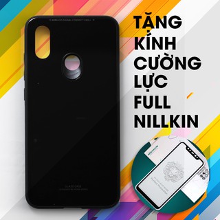 Ốp Xiaomi Mi 8 nhựa cứng viền dẻo Đen