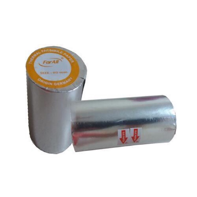 Lốc 5 cuộn giấy in nhiệt K57mmx45m/K80mmx45m