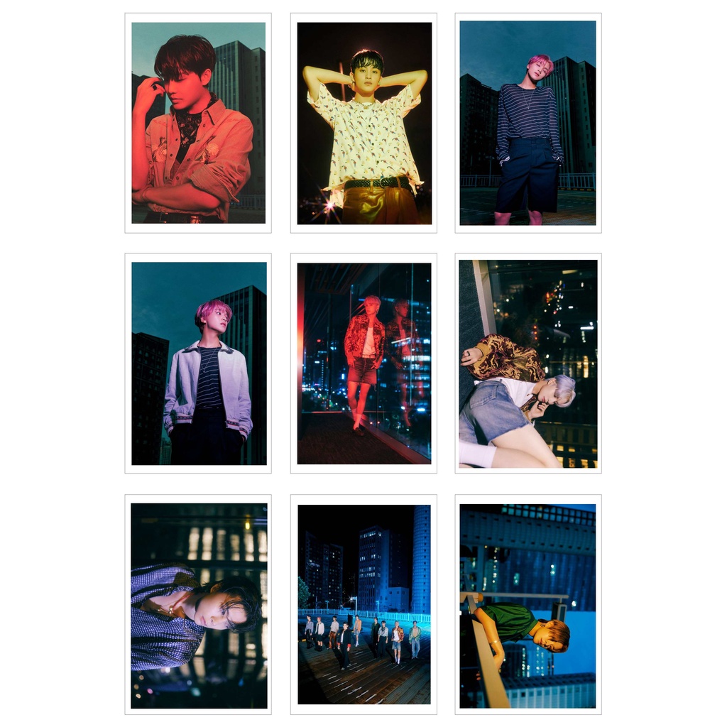 [Ép Lụa] Lomo Card 63 Ảnh NCT - Sticker Concept Photo