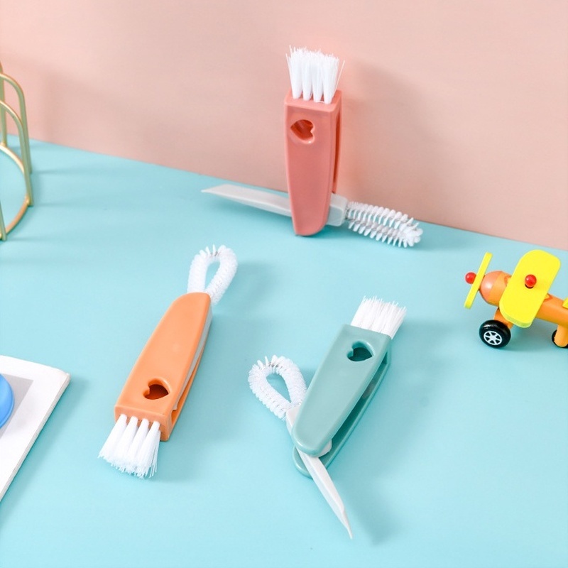 Bàn Chải Vệ Sinh Cốc Nước 3 Trong 1 Đa Năng Tiện Dụng