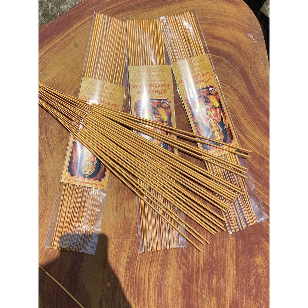 COMBO 5 GÓI 79 NÉN Hương Nhang Thần Tài Thái Lan Chính Hãng Hương Sạch Ít Khói Cuộn Tàn Tài Lộc