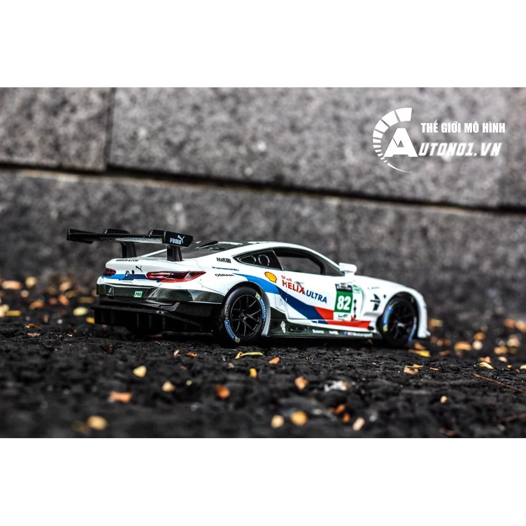 MÔ HÌNH XE Ô TÔ BMW M8 GTE PANASONIC WHITE NO.82 1:32 DTM CÓ HỘP 5563