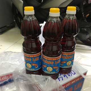 Nước mắm nhỉ cá cơm Hoàng Lai loại đặc biệt 950ml