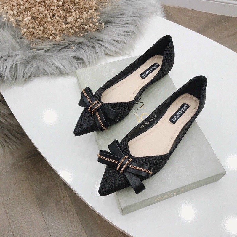 GIÀY BÚP BÊ NỮ ĐẾ BỆT NƠ XÍCH CỰC XINH [ SALE 59K] mua 1 đôi mà như mua sỉ | BigBuy360 - bigbuy360.vn