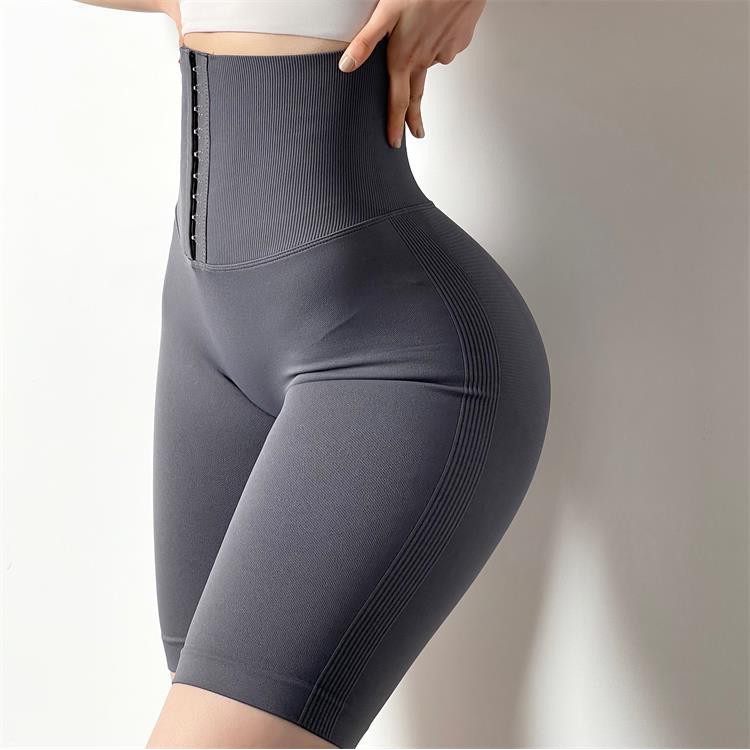 Quần Legging Ngố Dệt Kim Kết Hợp Latex, Giúp Giảm Mỡ Cap Siêu Cao Tập Gym Yoga Aerobic Nữ Vải Co Giãn Tốt, Định Hình Eo