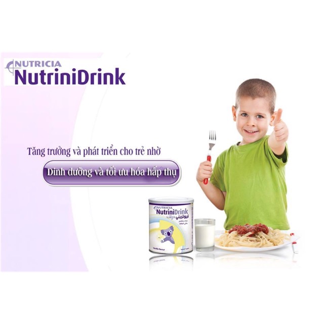 [1 Thùng 12 Hộp ] Sữa NutriniDrink  hộp 400gr