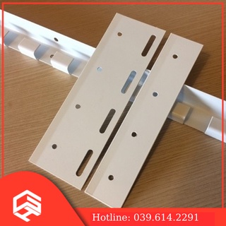 Phụ kiện rèm điều hòa, CẶP BÁT TREO mành nhựa điều hòa 200mm sắt sơn tĩnh điện giá tại xưởng, phân phối toàn quốc