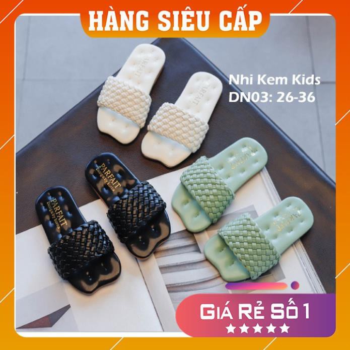 [ ẢNH THẬT- FREESHIP ] DN03, dép quai ngang cho bé gái, siêu mềm siêu êm, mẫu mới 2021, hàng quảng châu cao cấp