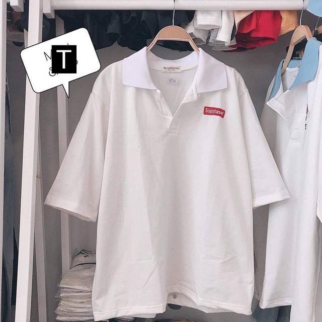 [FREESHIP ĐƠN TỪ 50K] Áo polo sopohase lô gô đỏ Tr&amp;Đ