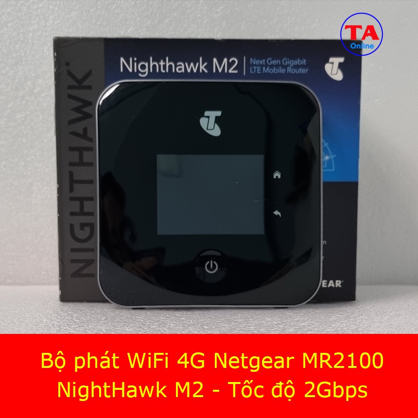 Bộ phát WiFi di động 4G Netgear MR2100 ( Nighthawk M2) - Tốc độ 4G lên tới 2Gbps