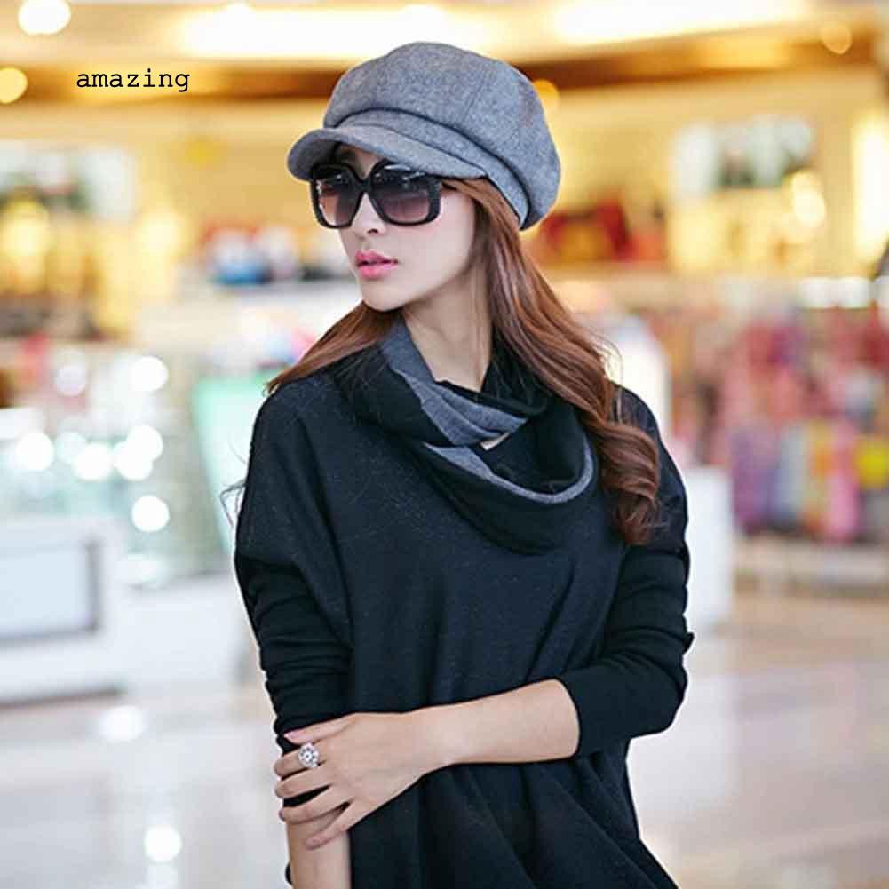 Mũ Beret Màu Sắc Thời Trang Thu Đông Cho Nữ