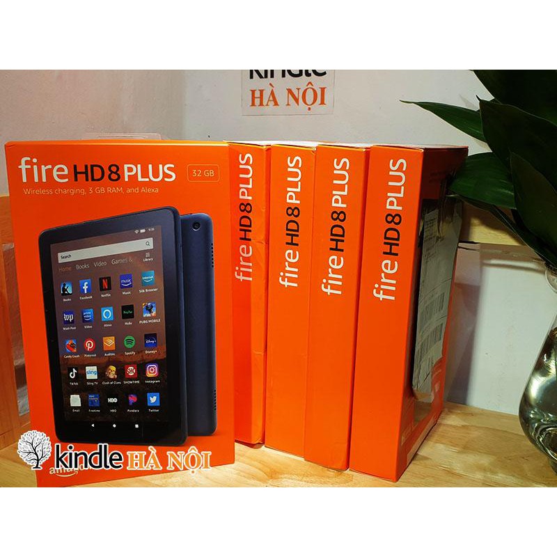 [New 100%] Máy tính bảng Kindle Fire HD 8 Plus (Fire HD8 Plus) 10th 2020 màn hình 8inch, RAM 3GB, 32GB