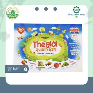 Flashcard Thế Giới Quanh Em | Nhà Sách Đạo Hạnh