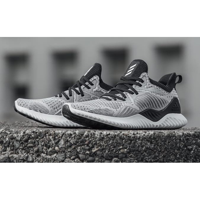 Giày Alpha Bounce Xám Đen