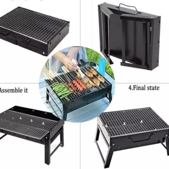 Hurry Up mua ⁂➤ Vỉ nướng bbq gấp gọn tiện lợi