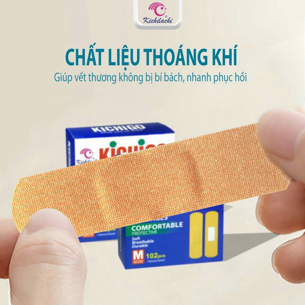 Băng Dán Cá Nhân Kichigo Hộp 30 Cái/102 Cái