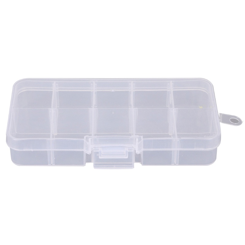 Hộp Trong Suốt Đựng Cọ Trang Trí Móng Tay