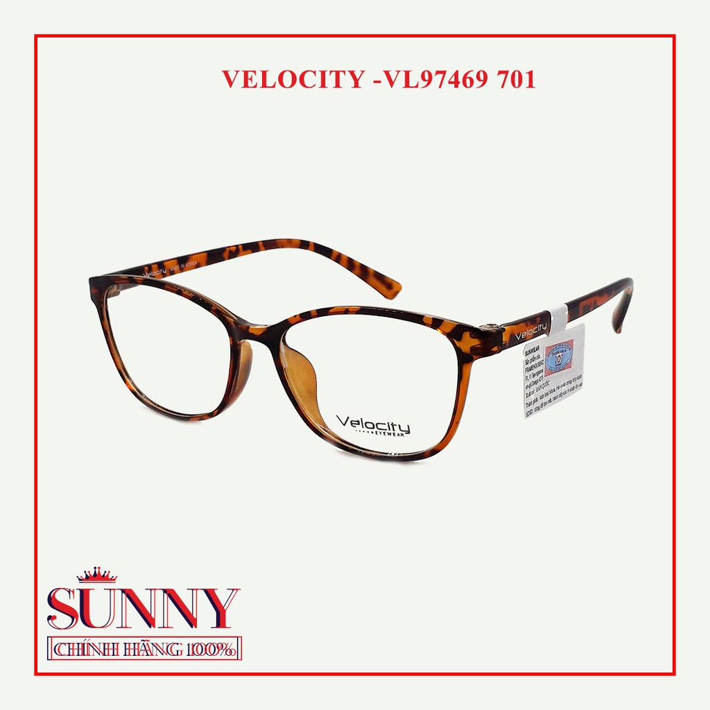 Gọng kính nam nữ thời trang Velocity 0VL974690 nhiều màu chính hãng, thiết kế dễ đeo bảo vệ mắt