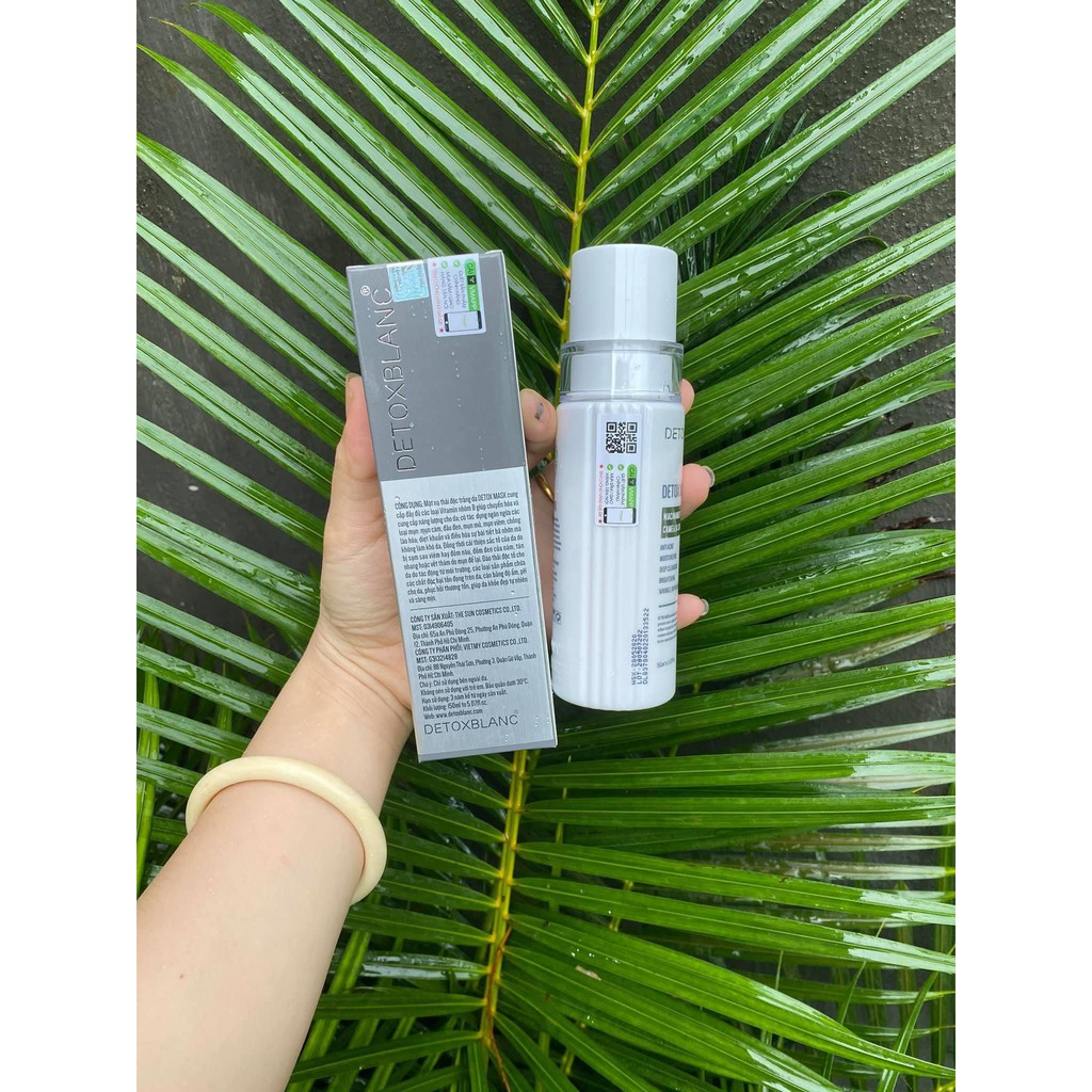 [CHÍNH HÃNG] Mặt nạ thải độc Detox Blanc