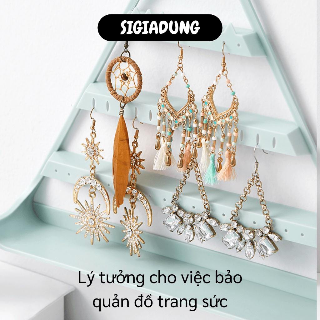 [SGD] Kệ Treo Khuyên Tai - Giá Treo Trưng Bày Bông Tai, Trang Sức Gắn Tường Tiện Lợi 9875