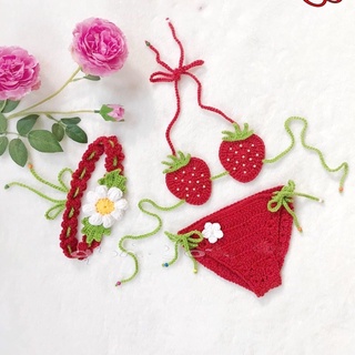 🌸Set Băng đô và bikini xinh cho bé đi biển 🌸