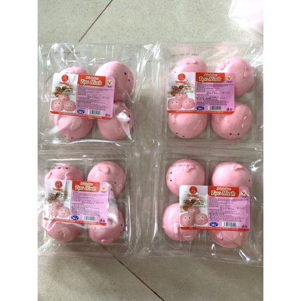 Bánh Bao Thọ Phát hình con heo, hình con nhím chỉ ship TP HCM ạ