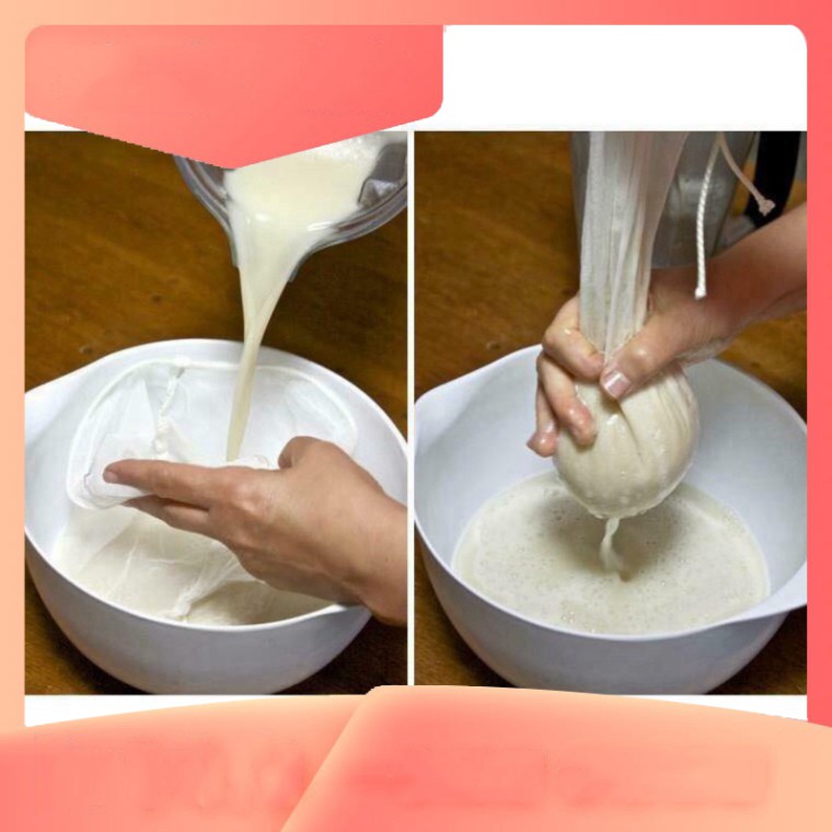 Túi lọc sữa đậu nành, trà sữa, hạt é mắt lưới siêu nhỏ / túi lọc sữa em bé nhiennguyen021