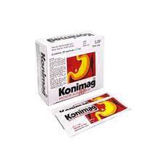 Konimag gel hỗ trợ người bị viên, trào ngược dạ dày, tá tràng hộp 30 gói