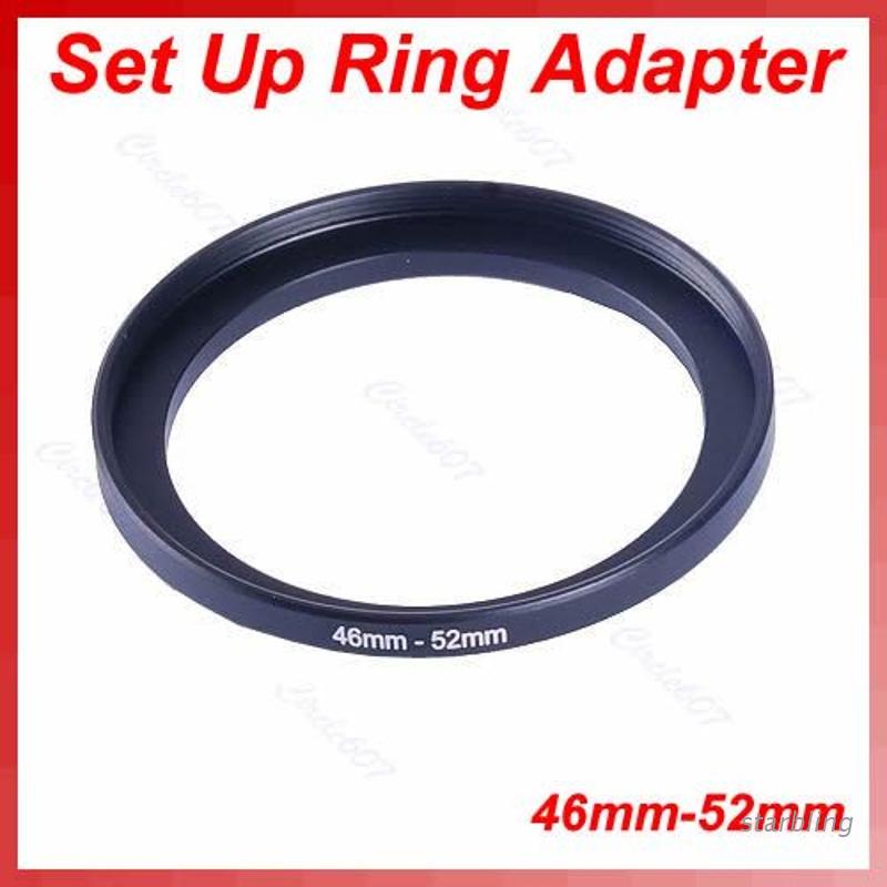 Star  NEW Metal 46mm-52mm Step Up Lens Filter Ring 46-52 mm 46 to 52 Stepping Adapter