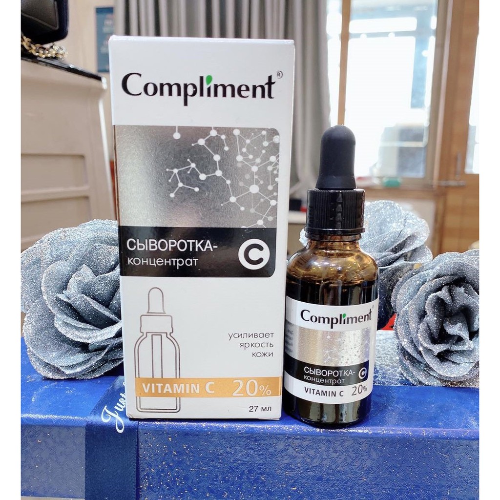 Serum Compliment Vitamin C 20% đều màu, sáng da, mờ thâm
